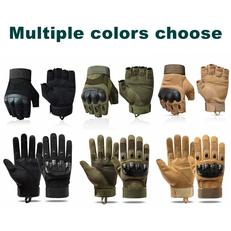 Outdoor sport Hunting Full Finger Walking Gloves Mountaineering Gloves Touch Design Fitness Protection Sports Motorcycle Gloves